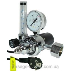 Регулятор давления У-30-П 220В (углекислота)